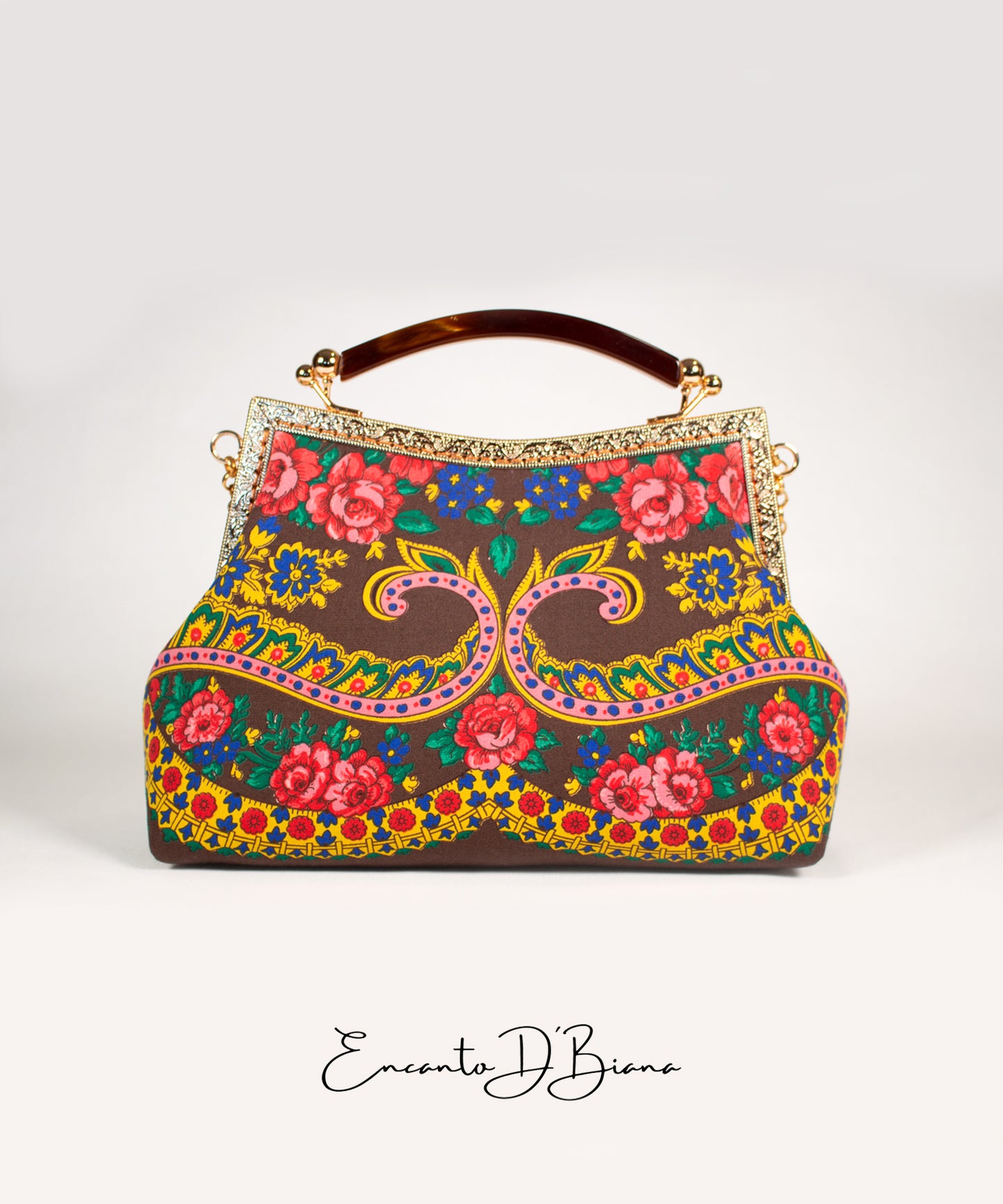 Bolsa Luciana - Dourado