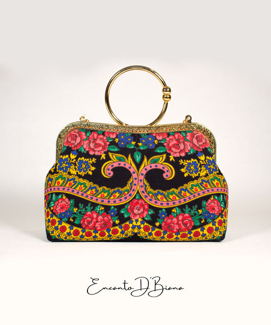 Bolsa Cidália - Dourado