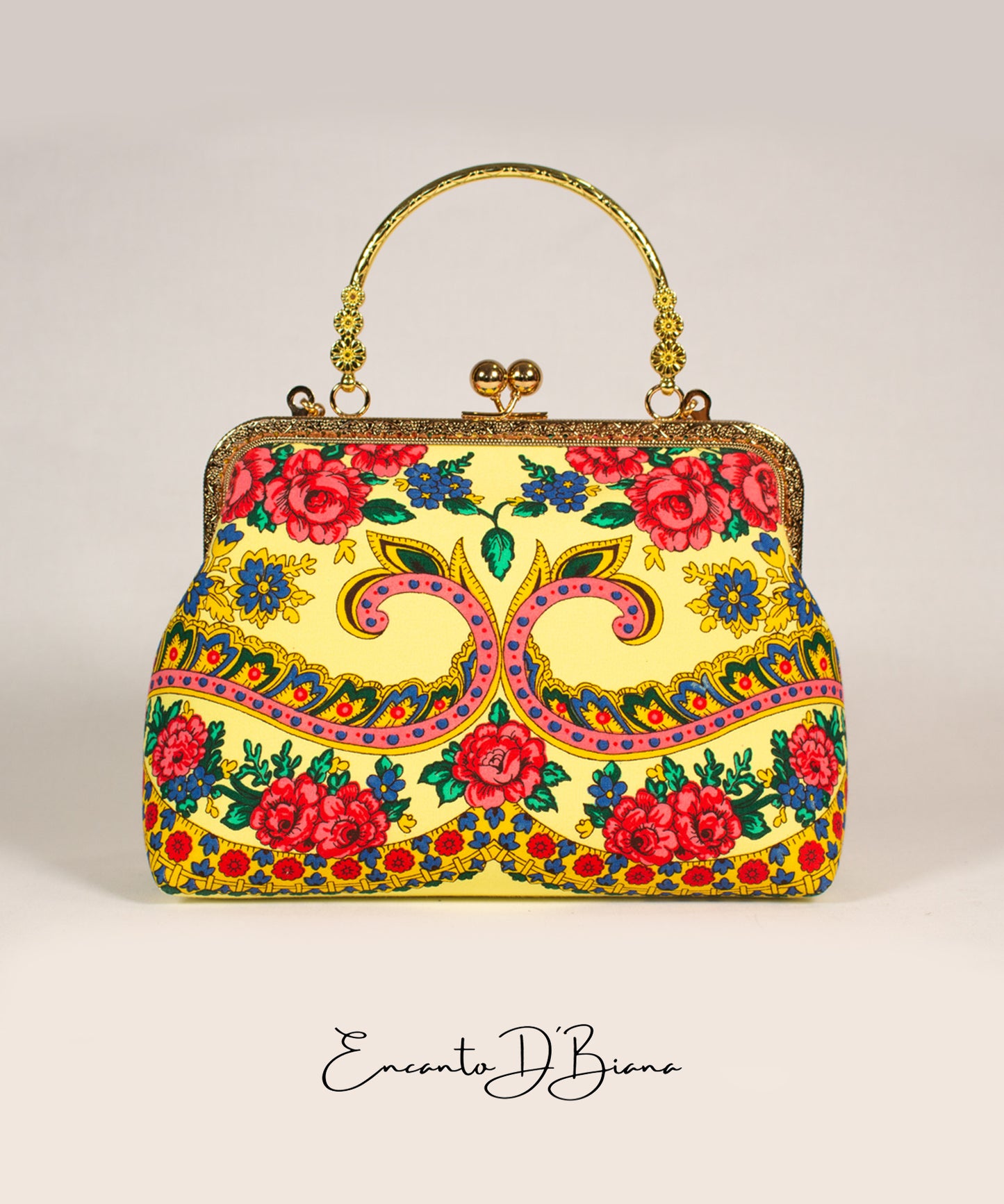 Bolsa Lélia - Dourado