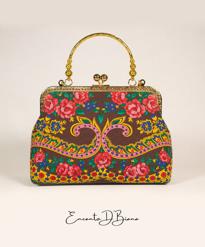 Bolsa Lélia - Dourado