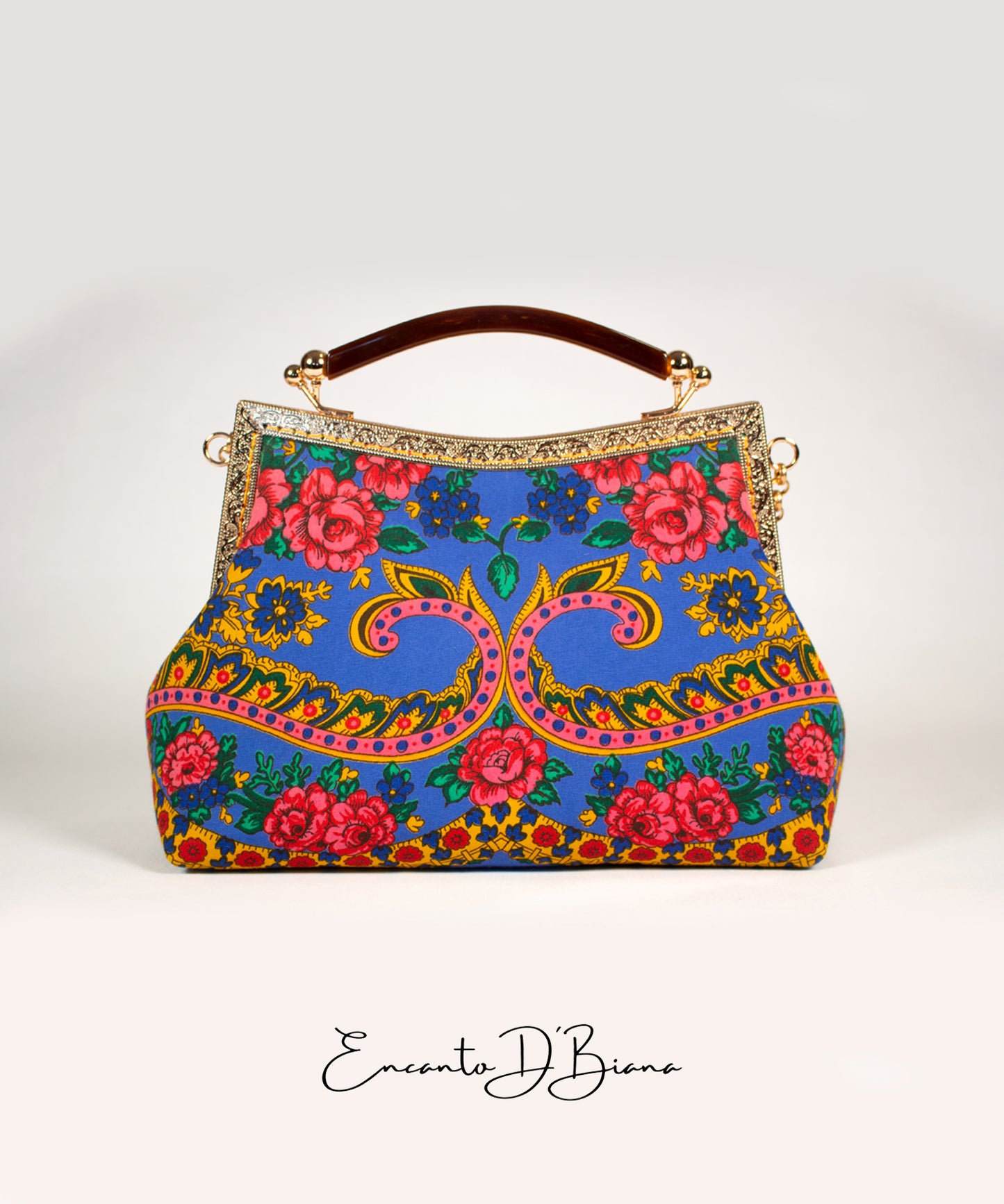 Bolsa Luciana - Dourado