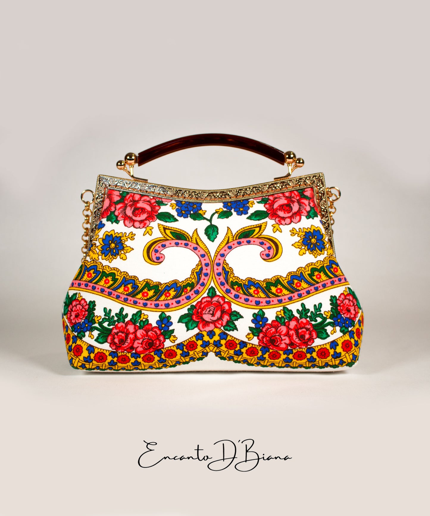 Bolsa Luciana - Dourado