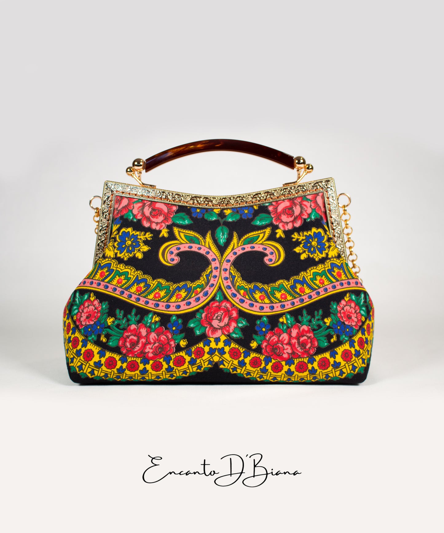 Bolsa Luciana - Dourado